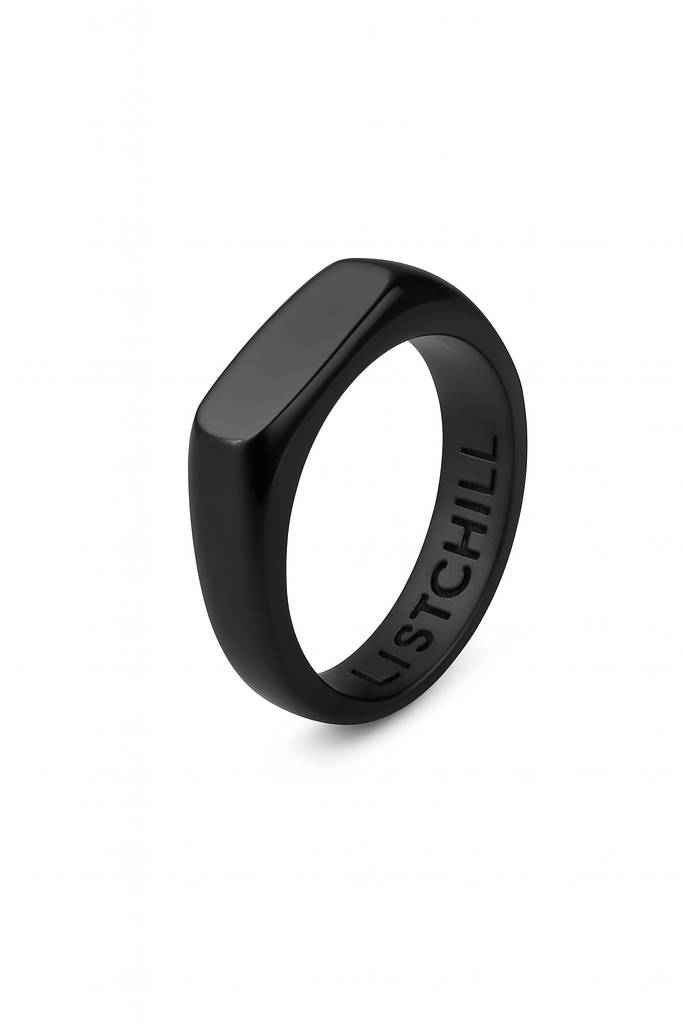 Signet (Black) Ring