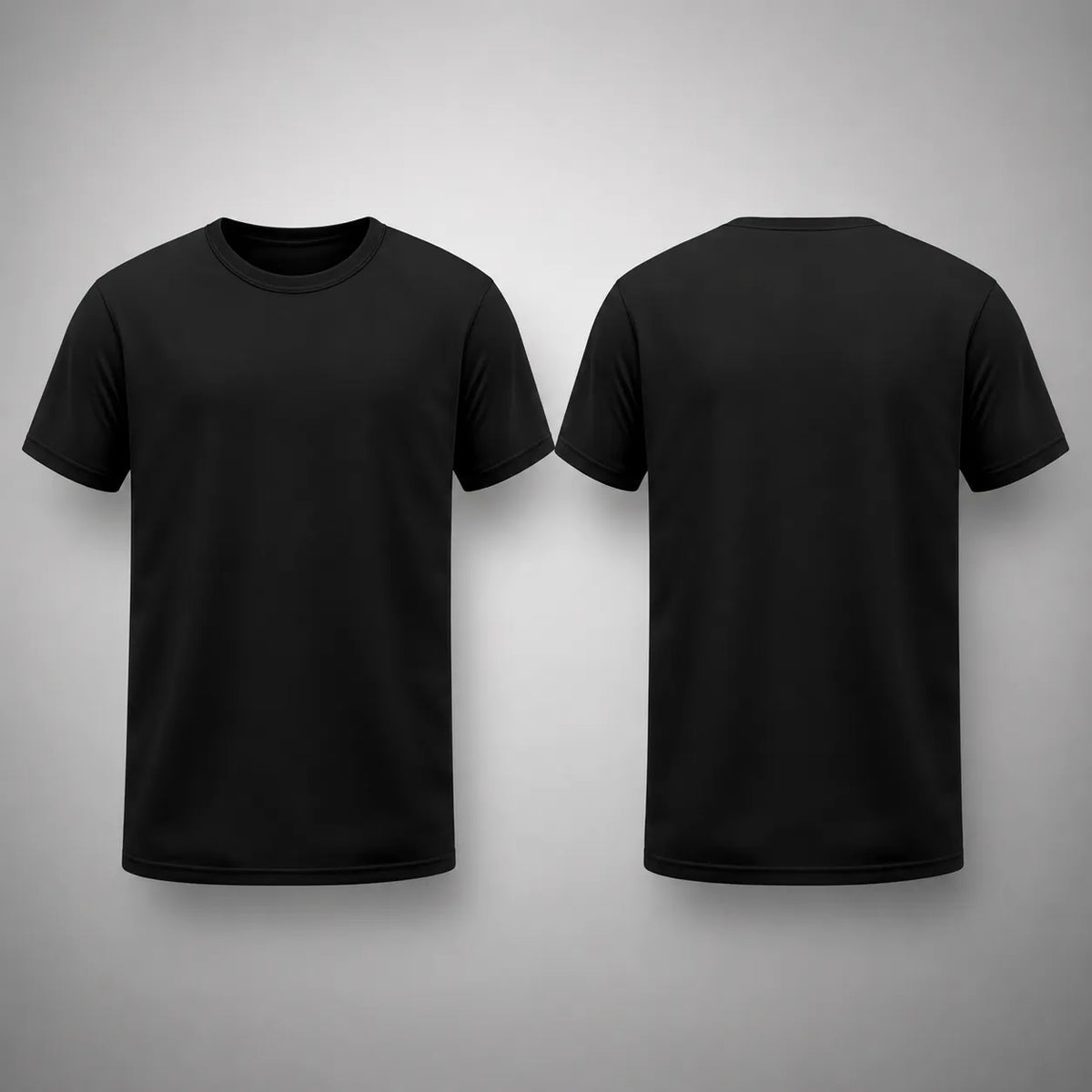 Classic Plain Black T-Shirt