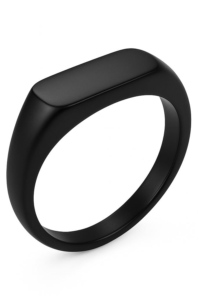 Signet (Black) Ring