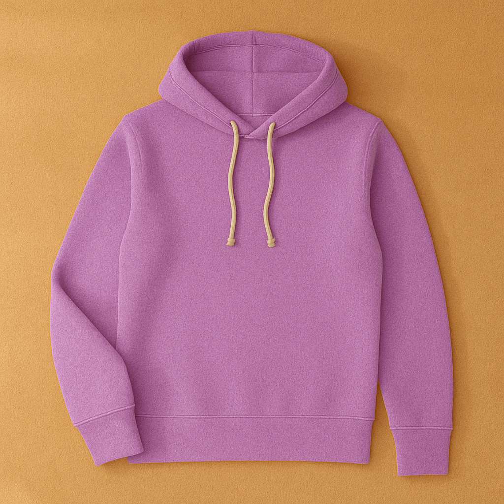 Plain Lilac Purple Hoodie